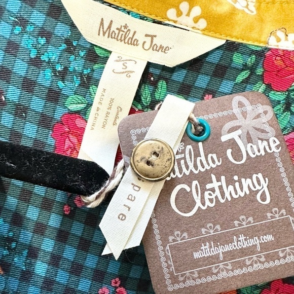 Matilda Jane Choose Your Own Path Fa La La Dress NWT small - Picture 5 of 9